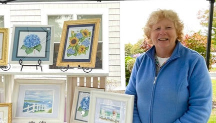 Carol Ahearn is our new featured artist
