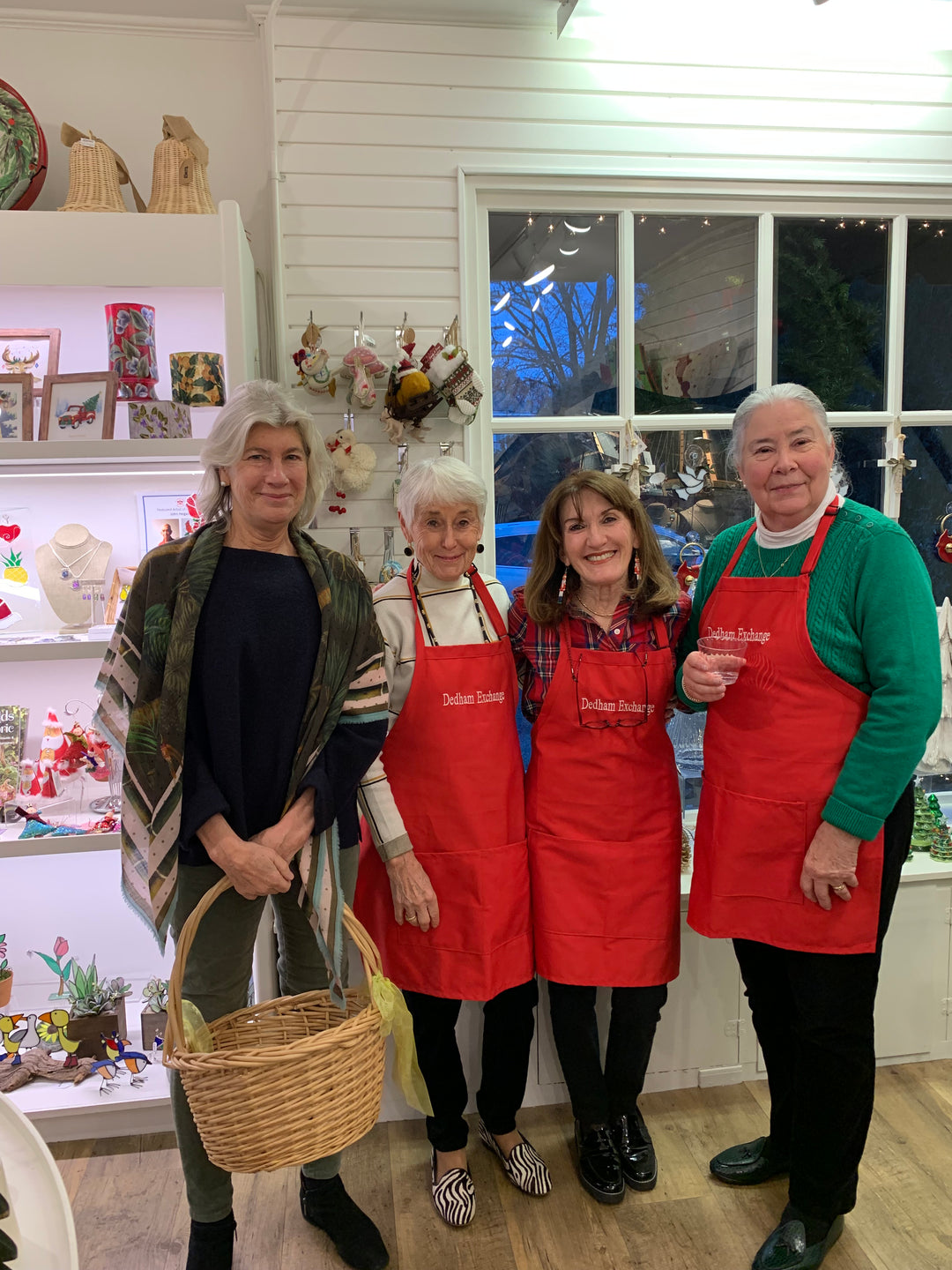 Oh what fun! A fabulous private shopping event with Noanett Garden Club