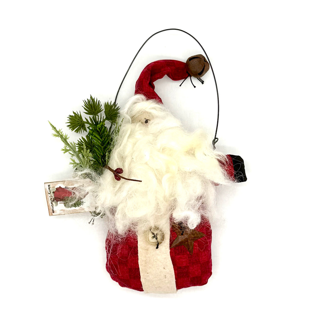 Handcrafted Santa Ornament