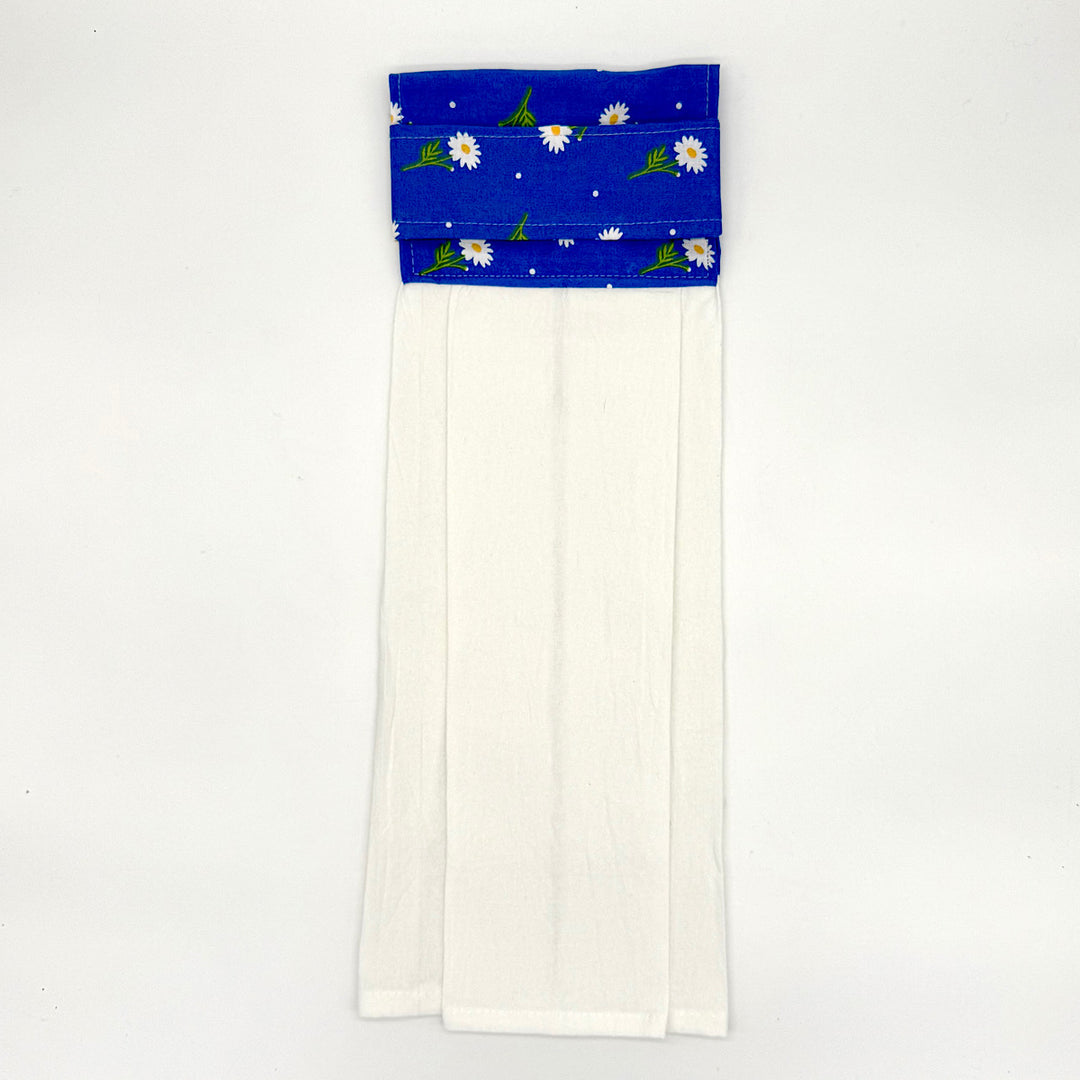 Handmade Daisy Looping Tea Towel