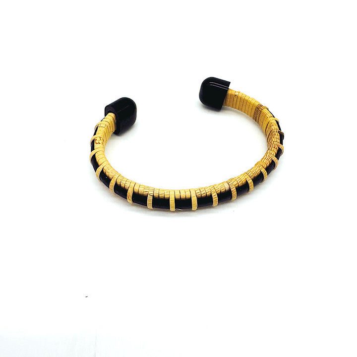 Handwoven Nantucket Whale Tail Cuff Bracelet
