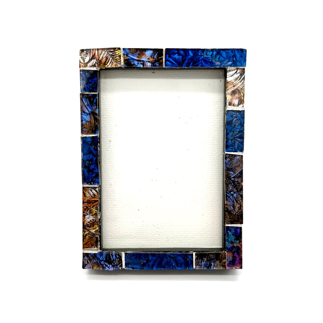 Handcrafted Small Mosaic Photo Frame