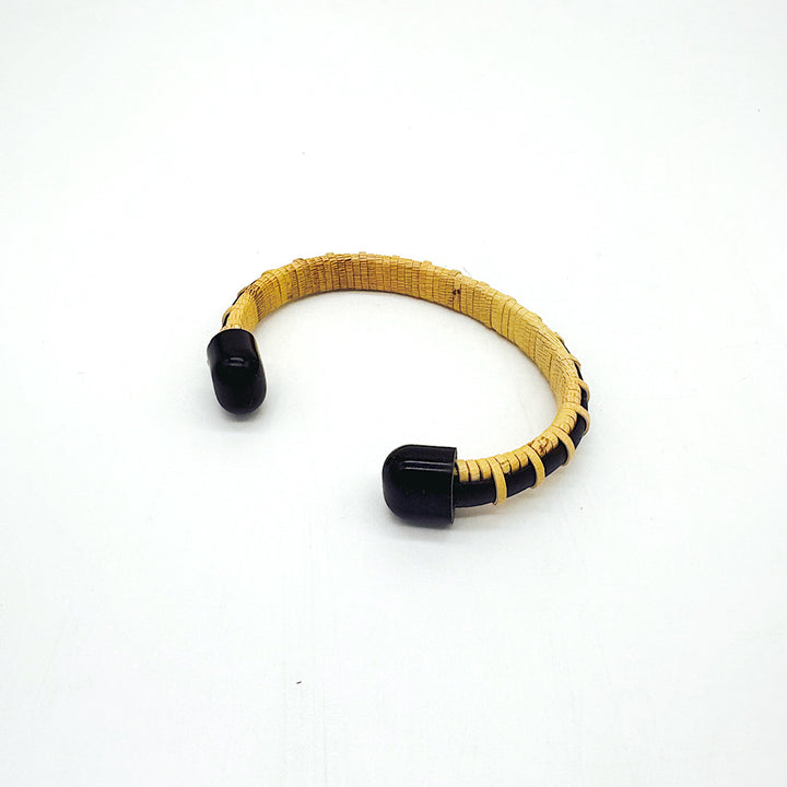Handwoven Nantucket Whale Tail Cuff Bracelet