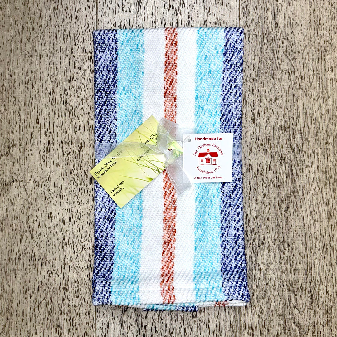 Handwoven Striped Cotton Hand Towel