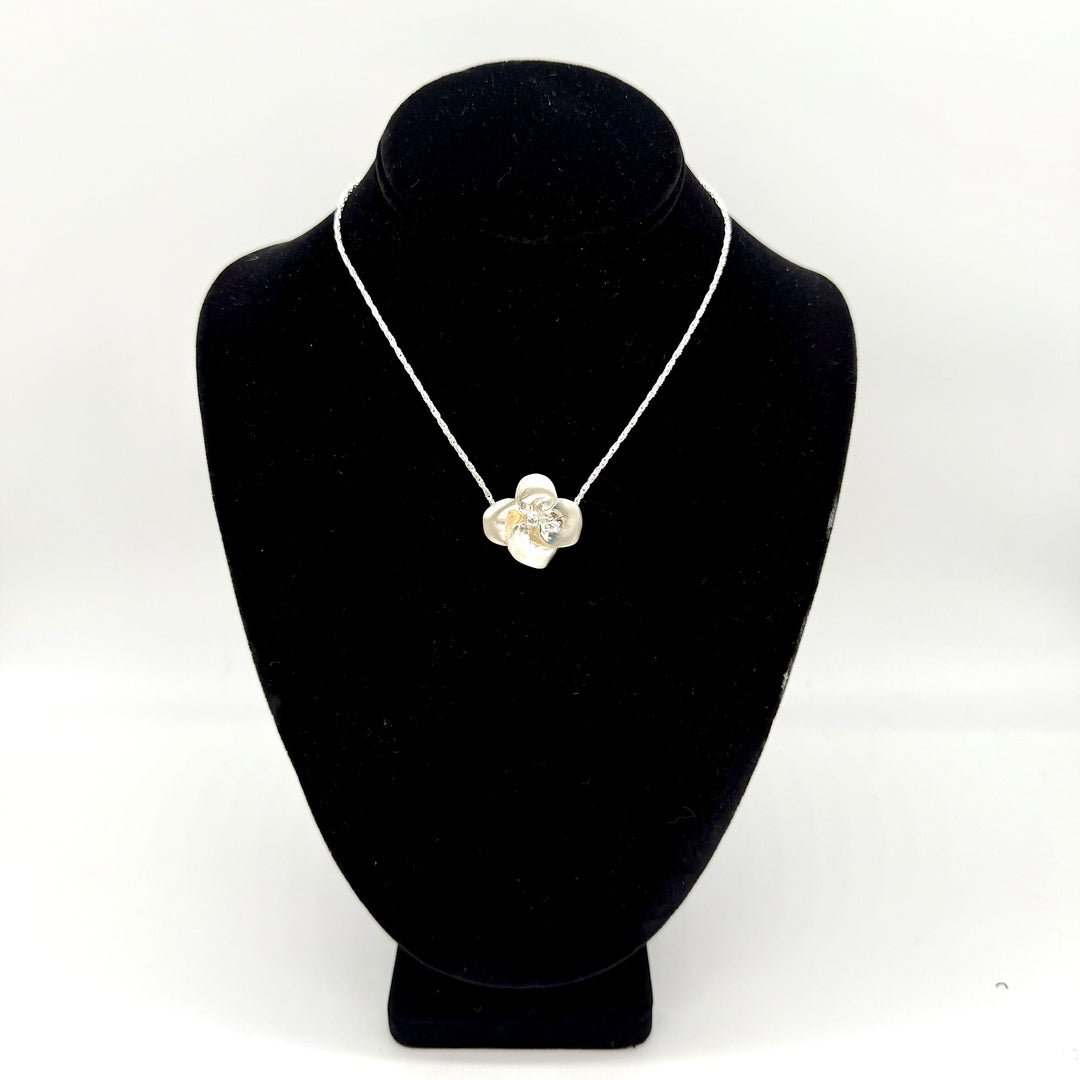 "Big Pansy" Necklace Designed by Betsy Frost