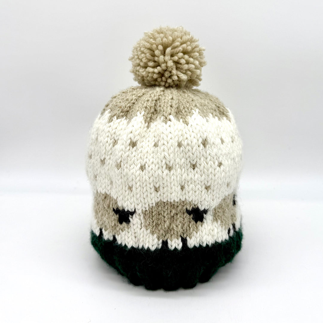 Handmade Washable Wool Sheep Design Hat