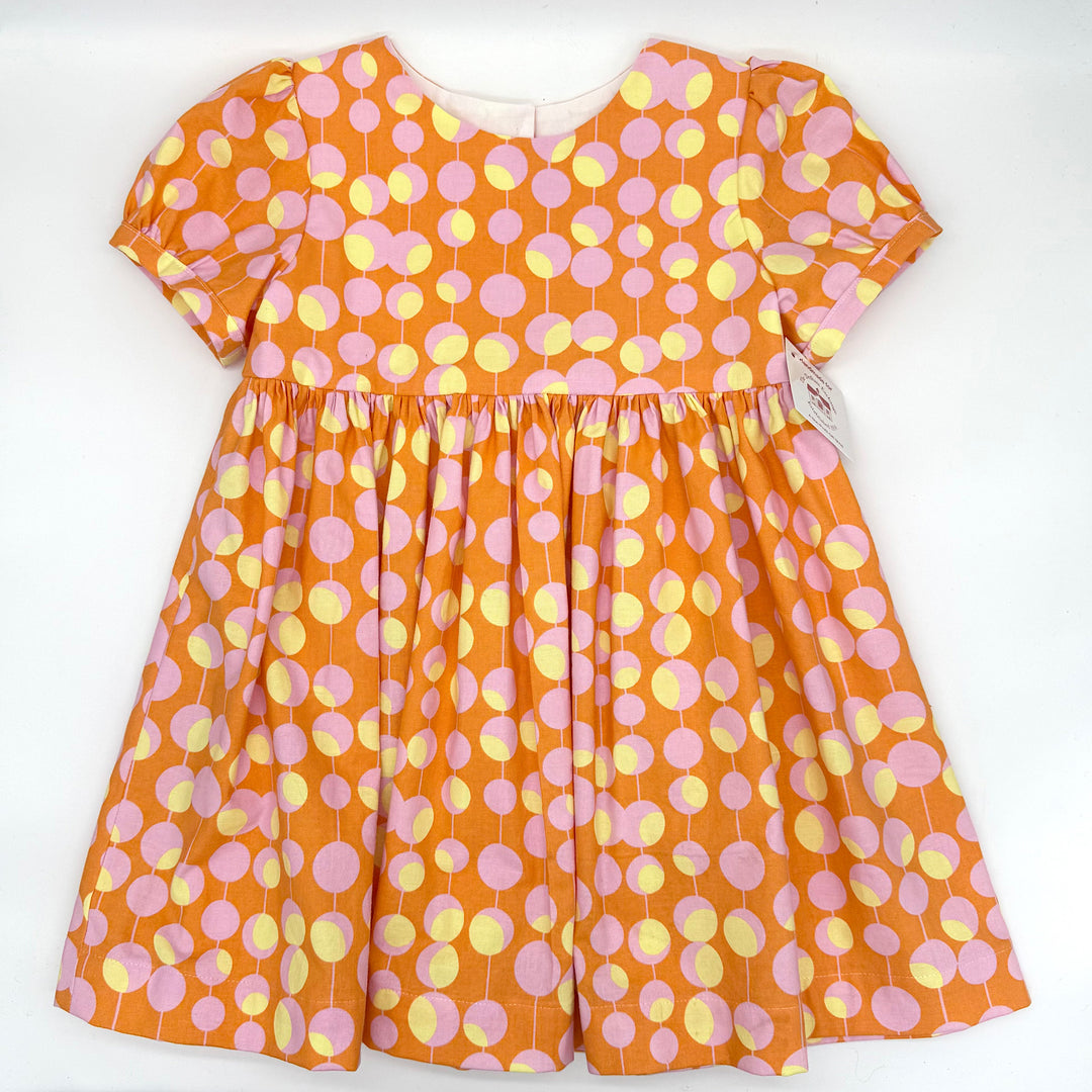 Handmade Orange Cotton Dress