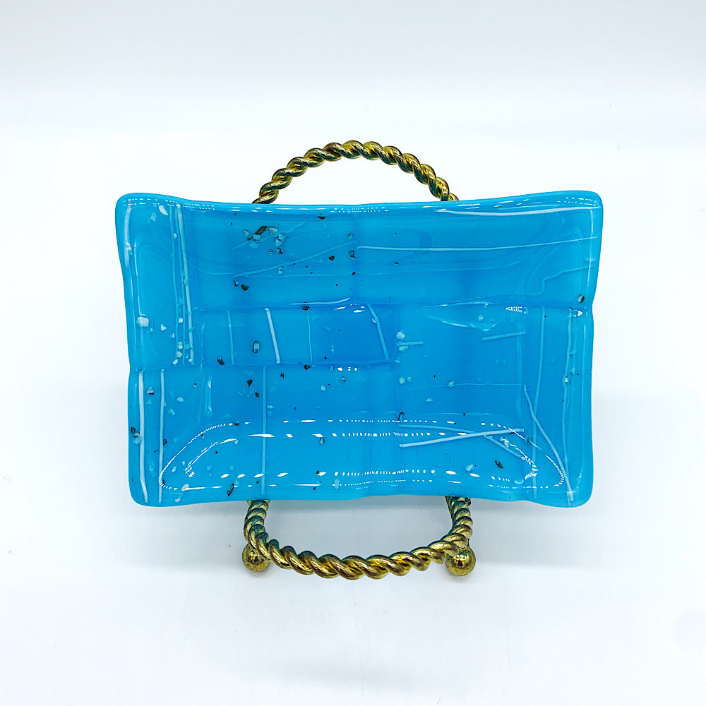 Handmade glass plate