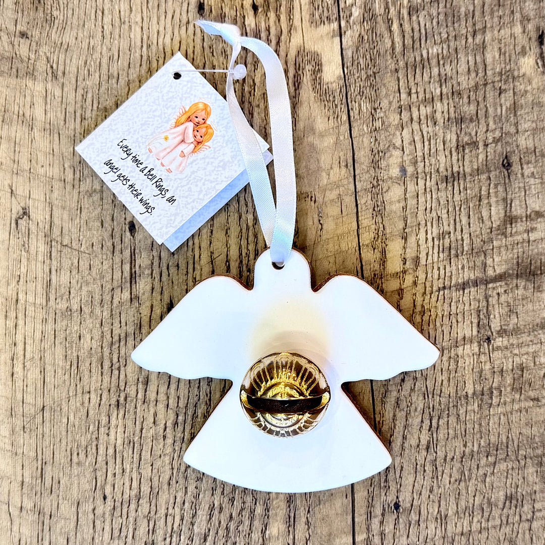 Handcrafted LeatherAngel Ornament
