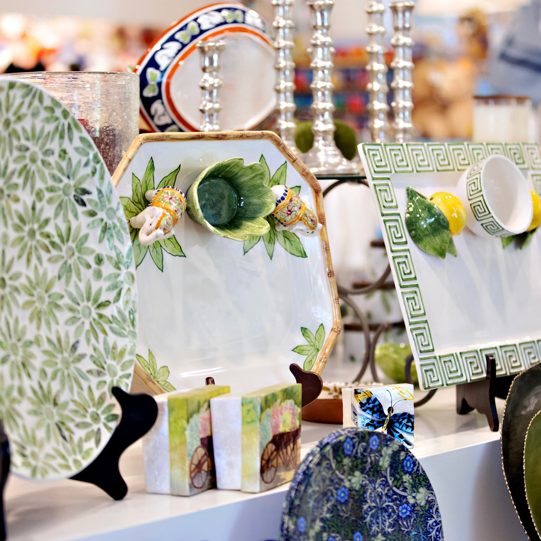 The Dedham Women's Exchange features handcrafted items from many artisans from our surrounding community. We also have a curated selection of fine gifts, housewares and decorative items sourced from top vendors.