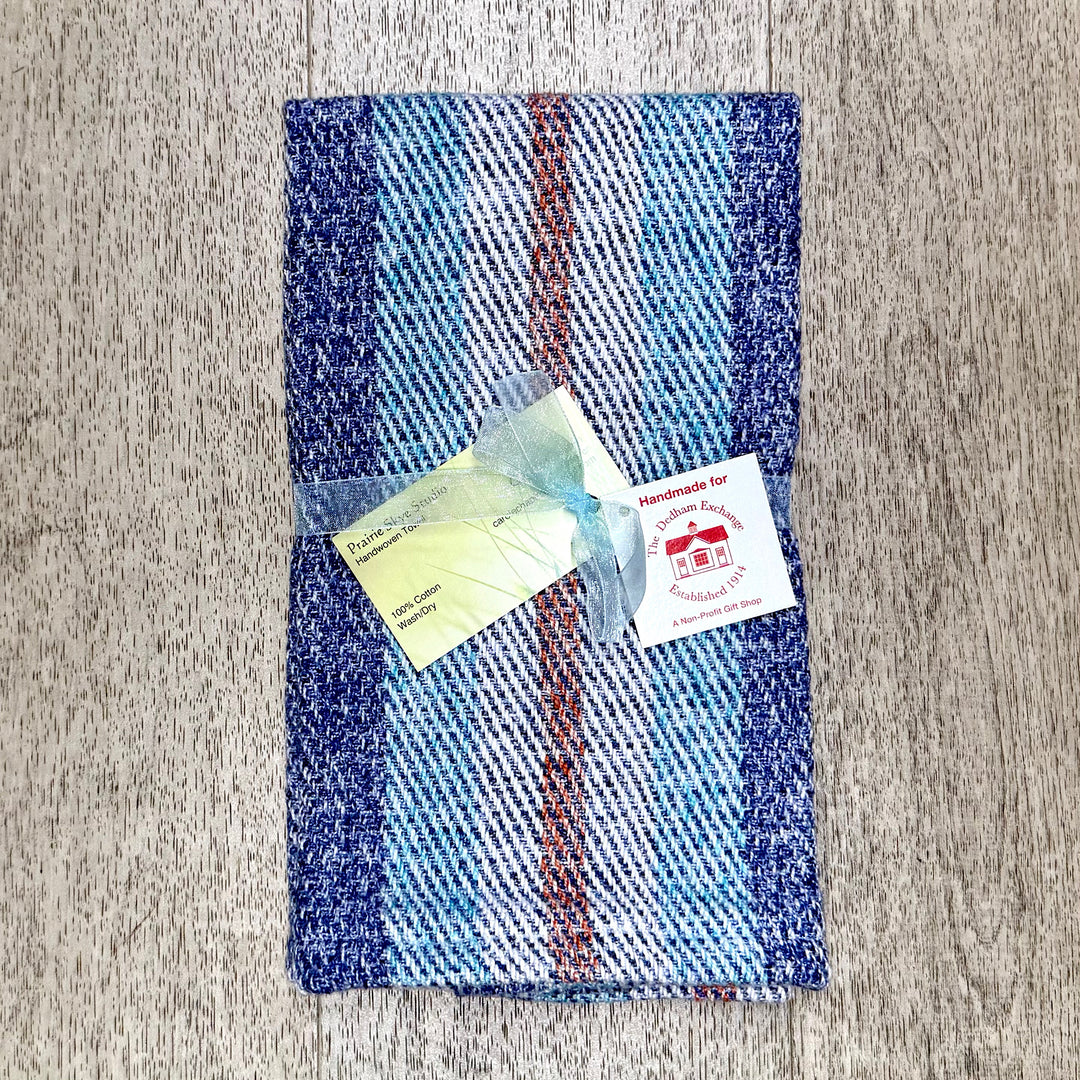 Handwoven Multicolor Striped Cotton Hand Towel