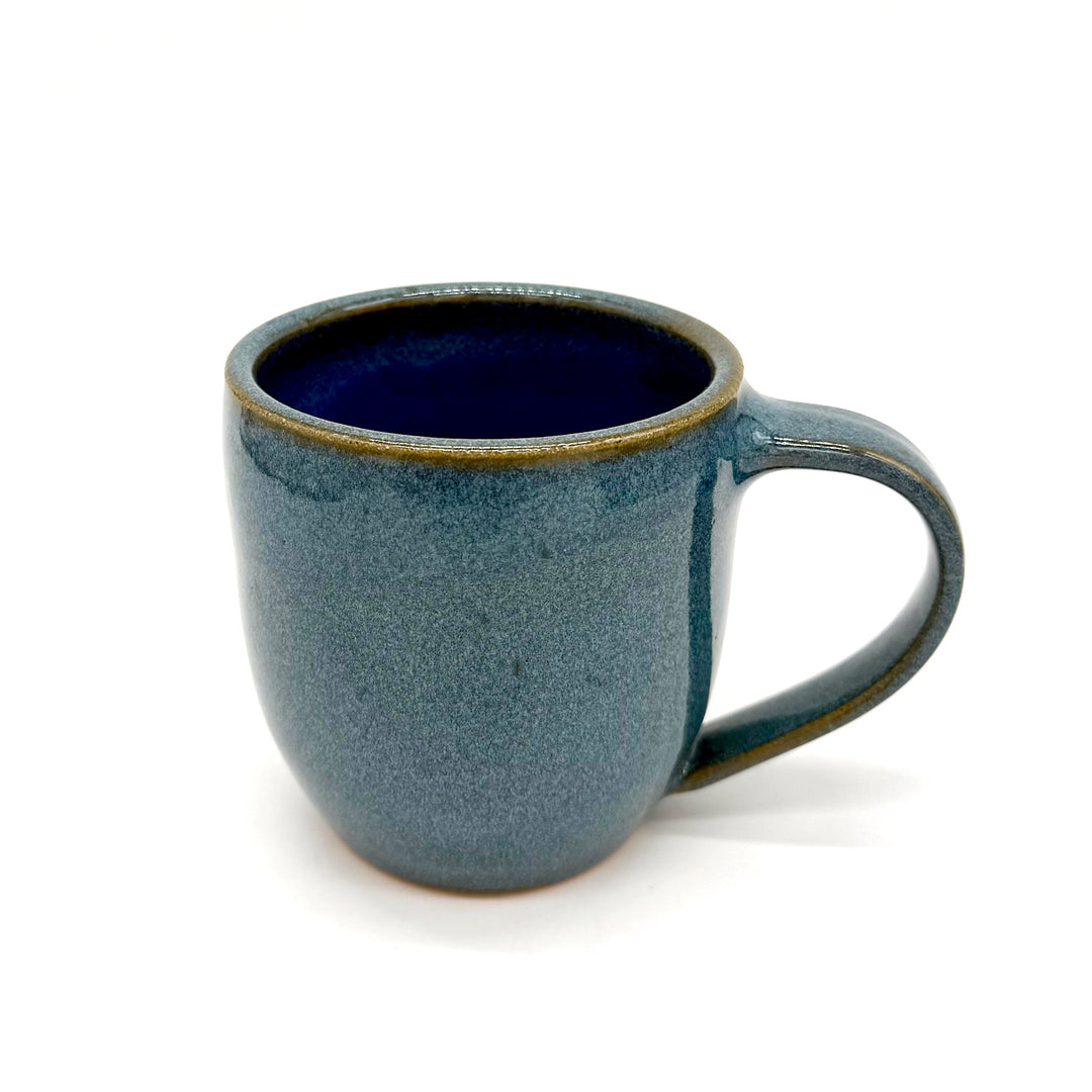 Handmade Teal Blue Ceramic Mug