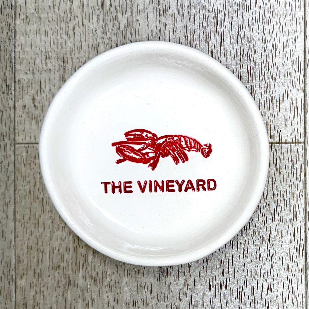 Handmade "The Vineyard" Ceramic Trinket Dish