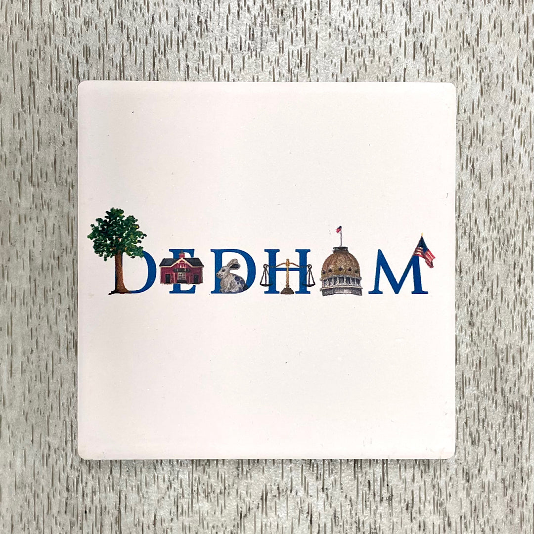 Dedham Ceramic Coaster