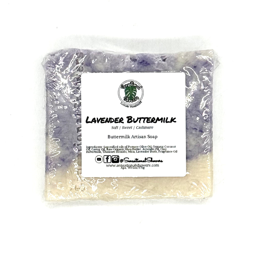 Handmade Vegan Artisan Soap - Lavender Buttermilk
