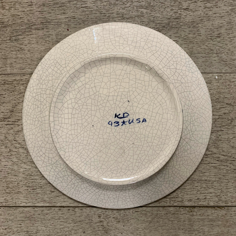 Vintage Dedham Potting Shed Plate