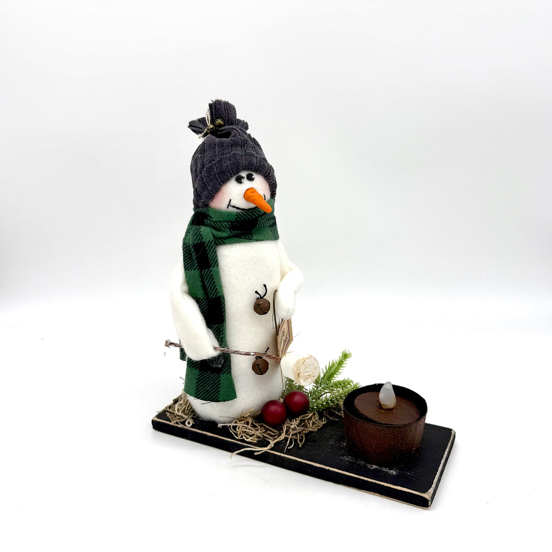 Handmade Snowman Holiday Decoration