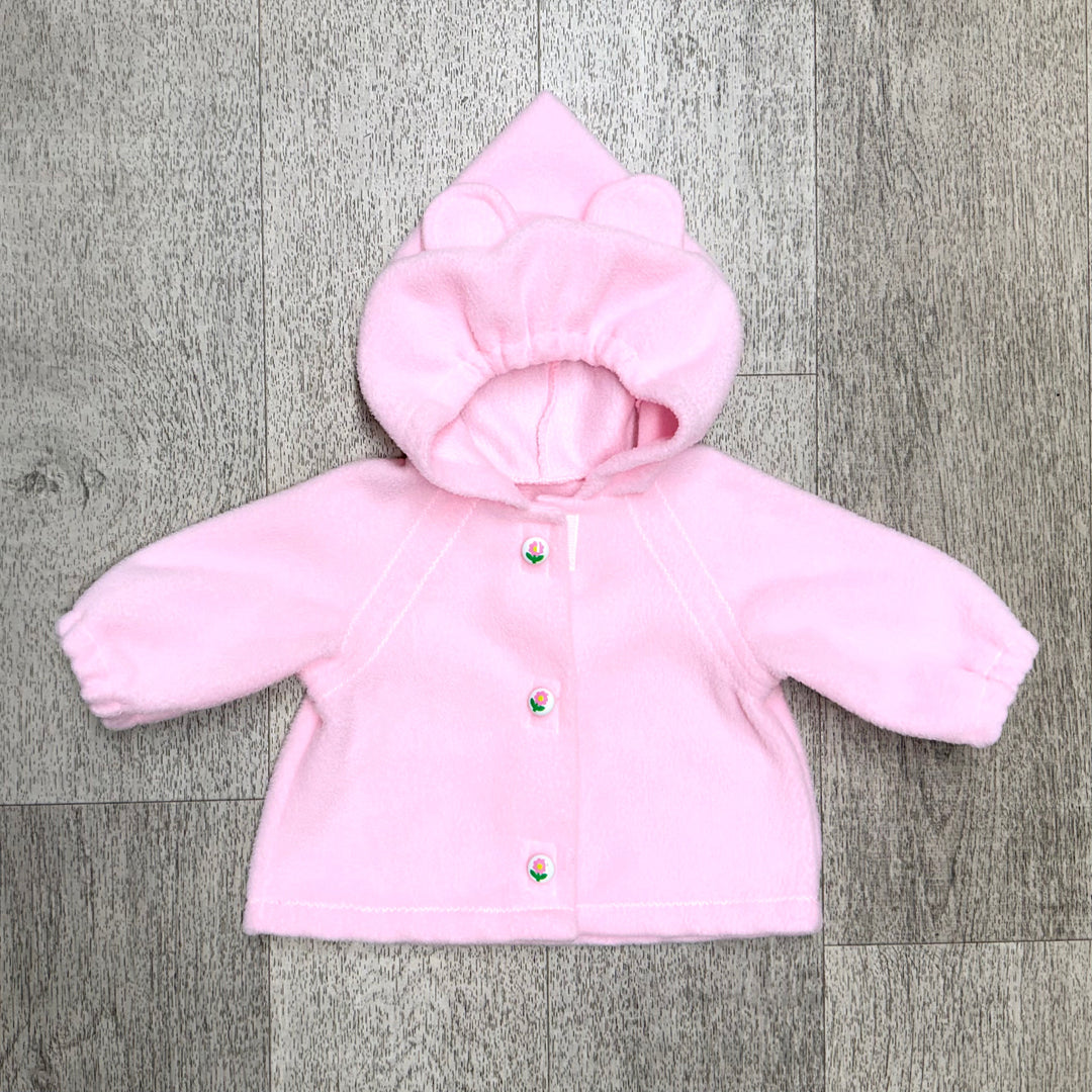 Handmade Pink Fleece Hoodie