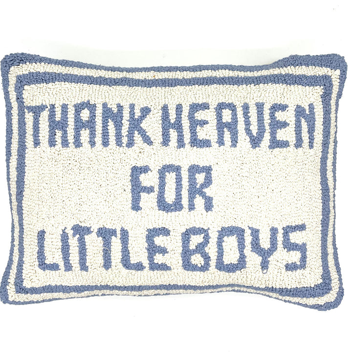 "Thank Heaven for Little Boys" Pillow