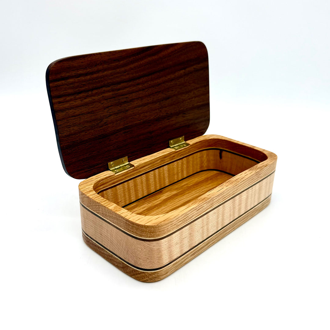 Handcrafted Wood Box With Lincoln Pennies