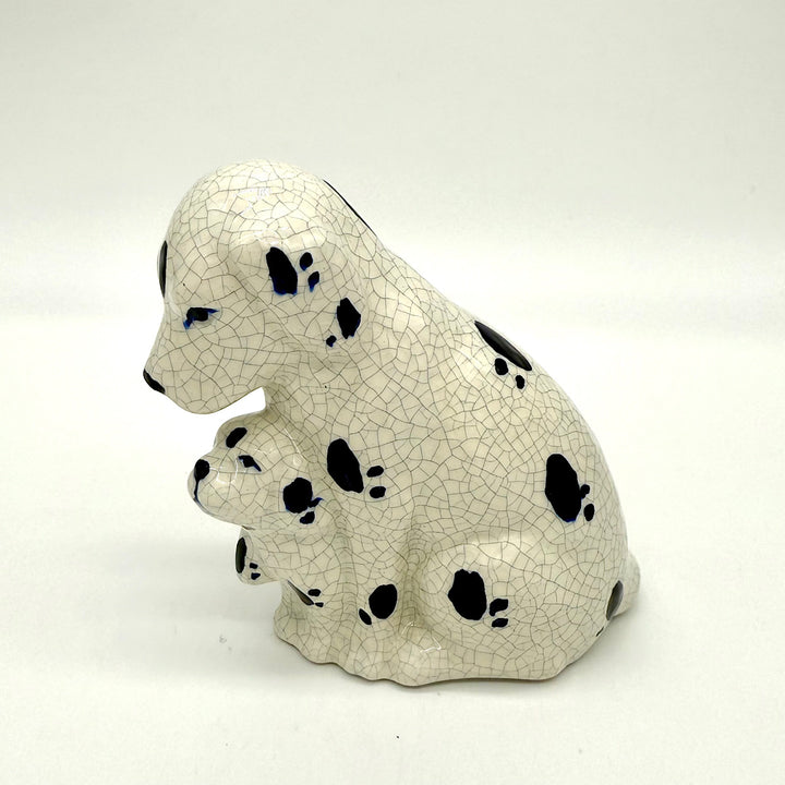 Vintage Dog and Pup Dedham Potting Shed Figurine