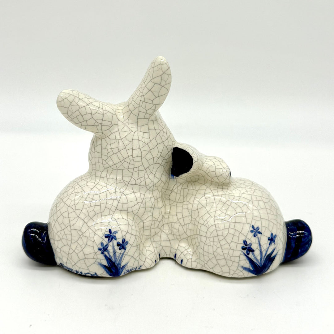Vintage Pair of Small Bunnies - "Buffy and Muffy" by Dedham Potting Shed