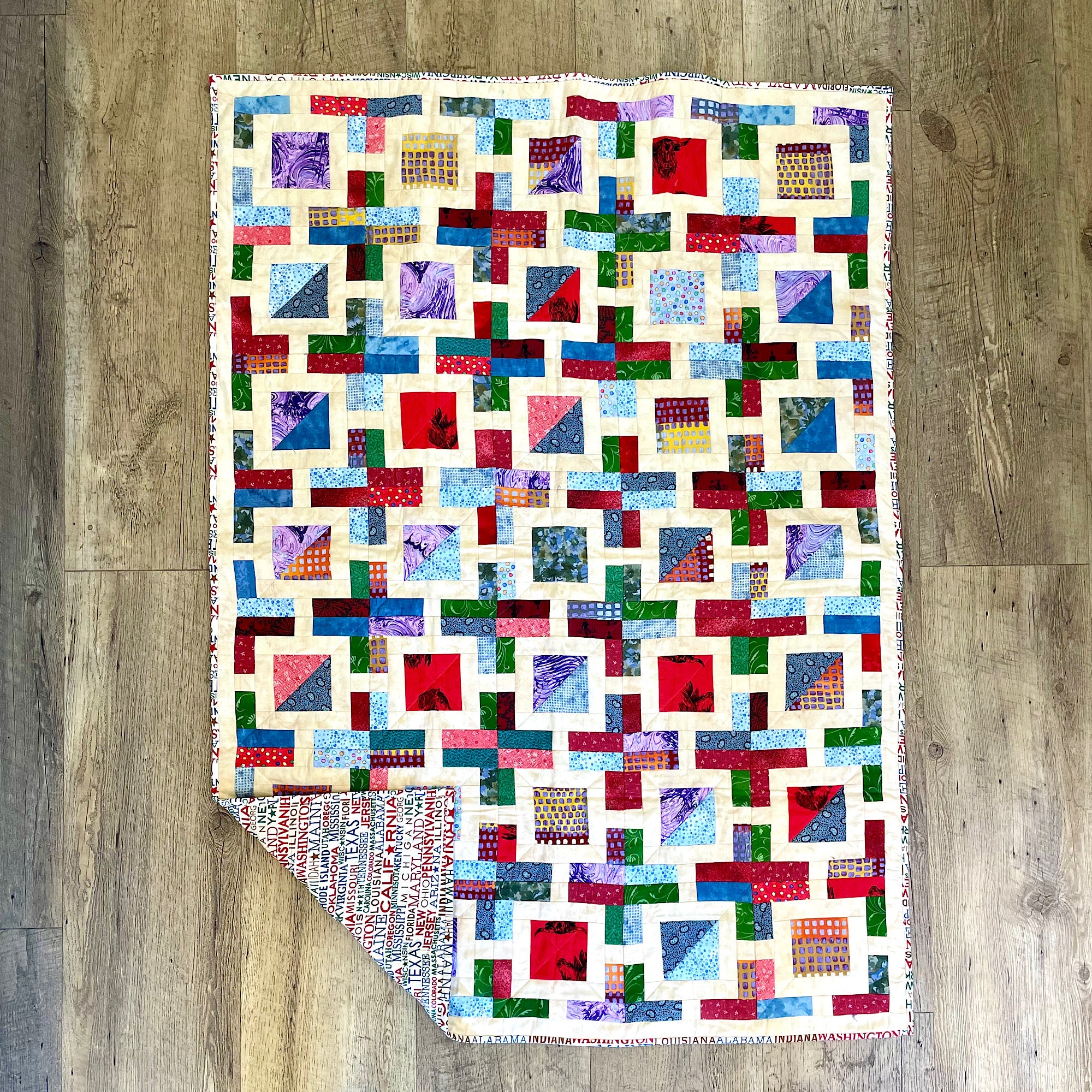 Baby Quilt, Toddler Quilt, newest Handmade Quilt