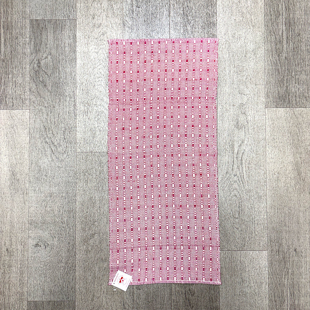 Handwoven table runner or decorative mat