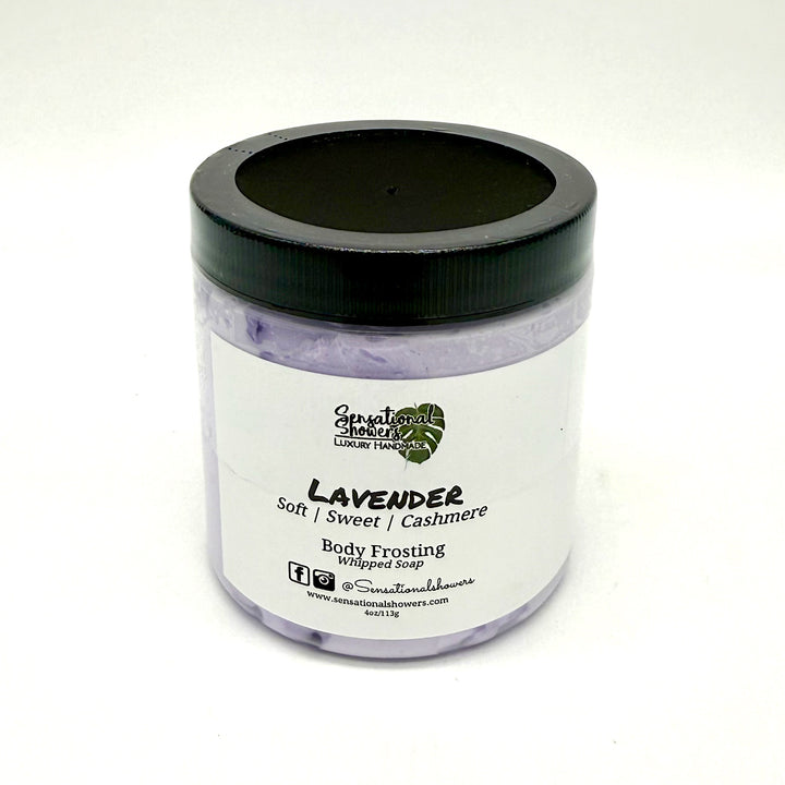 Handmade Body Frosting Whipped Soap by Sensational Showers - Lavender