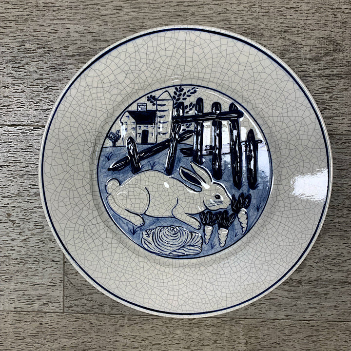 Vintage Dedham Potting Shed Plate