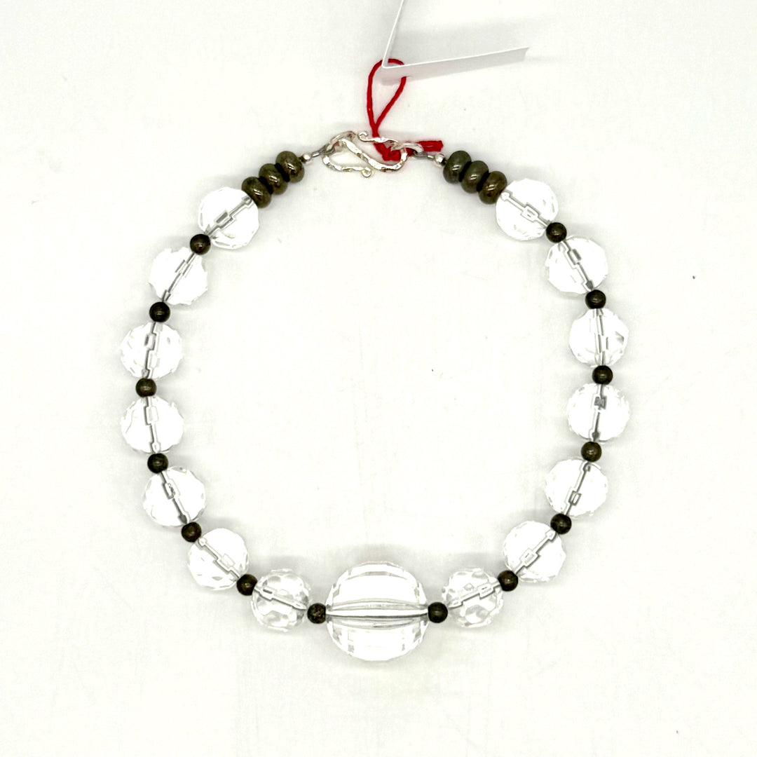 Handcrafted Glass Beaded Necklace