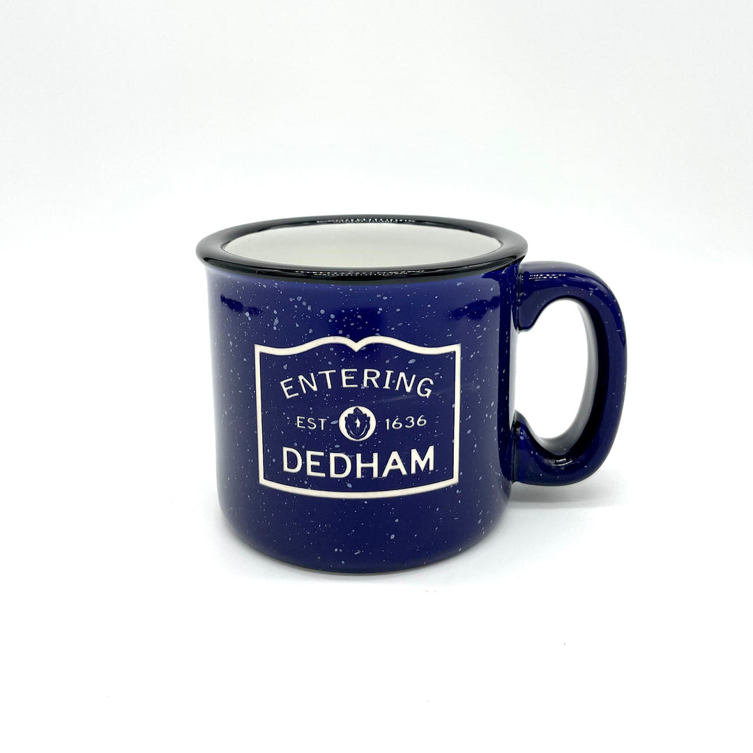 "Entering Dedham" Ceramic Cobalt Blue  Mug