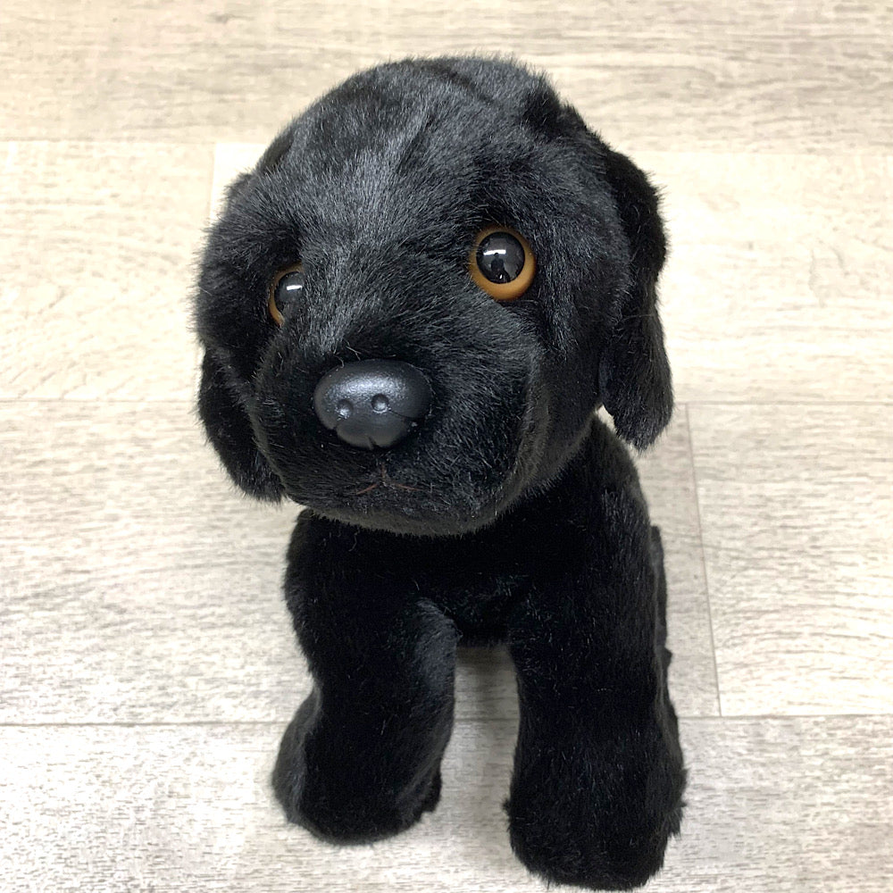 Black Labrador Stuffed Dog