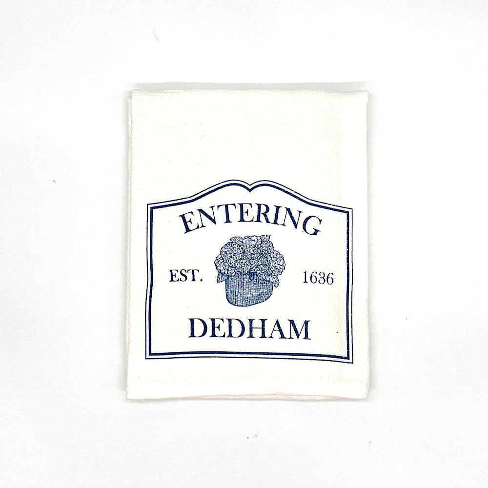 Entering Dedham Kitchen towel