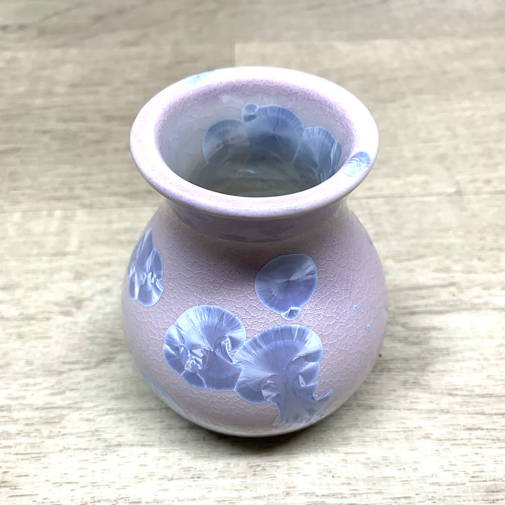 SIMON PEARCE Lilac Bud Vase