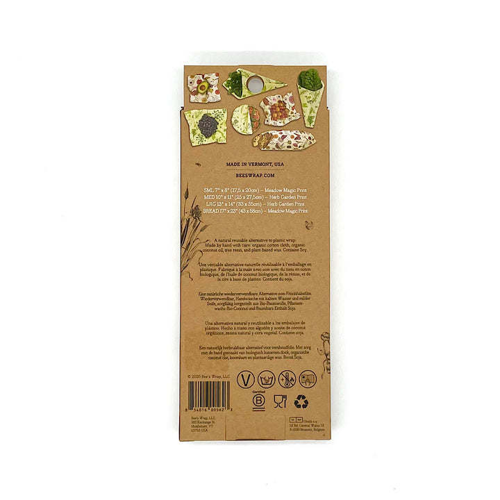 Reusable Plant Based Food Wraps by Bee's Wrap